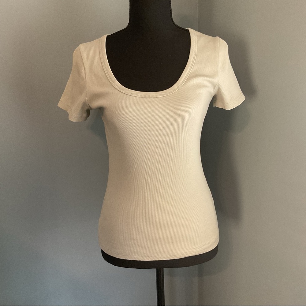 Women's Scoop Neck Short Sleeve Tee - Green